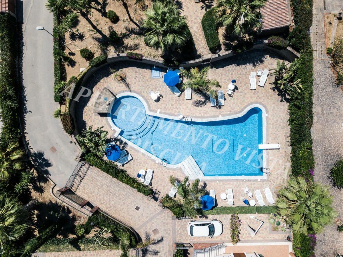 Mansarda Con Vista Piscina Villa Campofelice di Roccella Kültér fotó